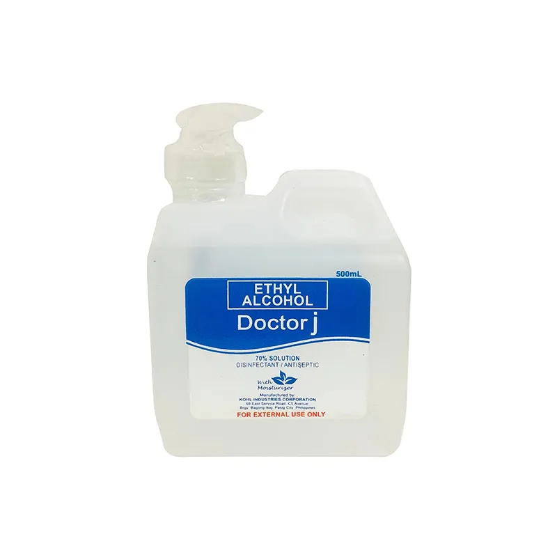 R-ALCOHOL DOCTOR J ETHYL 70%W/MOISTRZR PUMP 500ML
